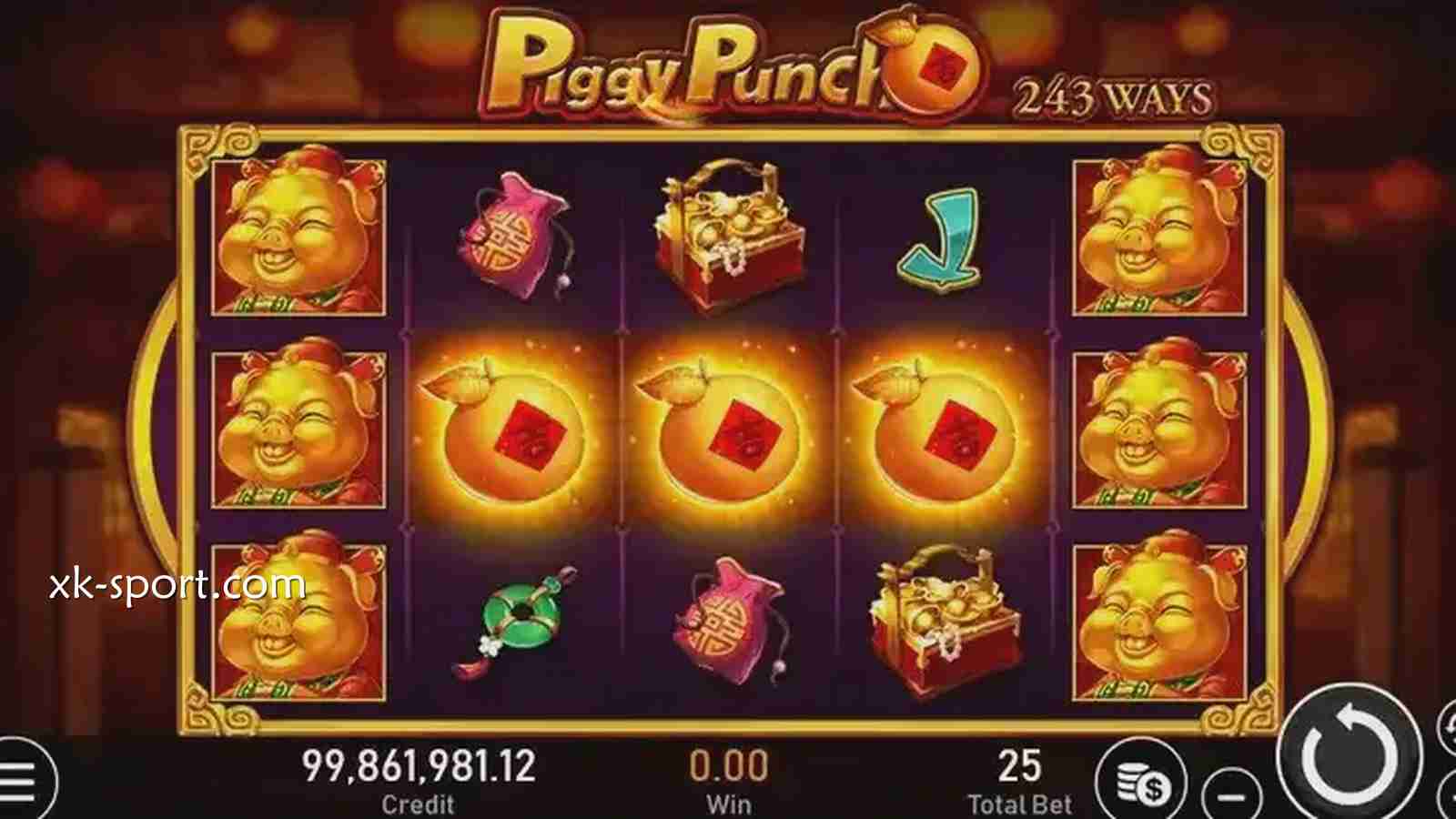 《金猪爆吉》游戏投注界面｜开云体育