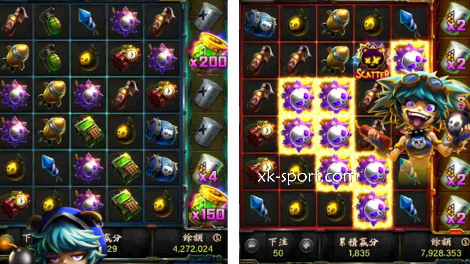 《爆爆怪妞》老虎机游戏投注界面｜开云体育